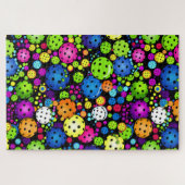 Pickleball mit elektrischer Kundgebung Puzzle (Horizontal)