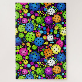 Pickleball mit elektrischer Kundgebung Puzzle