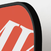 Pickleball mit personalisiertem Namen Schläger (Linke Seite)