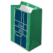 Pickleball Mittlere Geschenktüte (Vorderseite Schrägansicht)