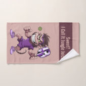 Pickleball Monkey Business, Court Edition Handtuch (Handtuch)