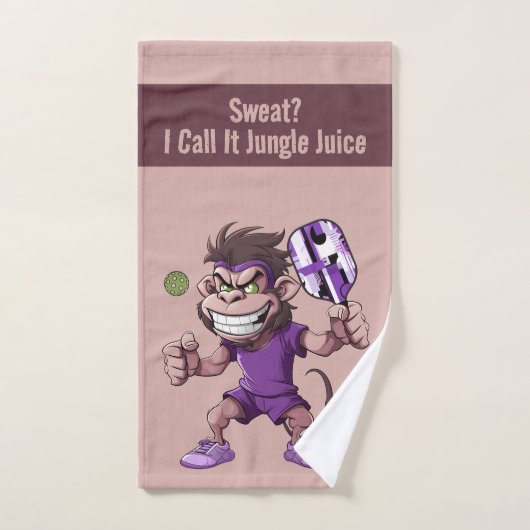 Pickleball Monkey Business, Court Edition Handtuch (Handtuch)