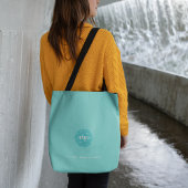 Pickleball Monogram Robin's Egg Blue Tasche