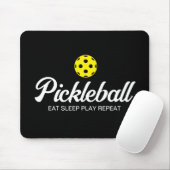 Pickleball-Mousepad-Geschenk Schlafen Wiedergeben Mousepad (Mit Mouse)