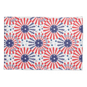 Pickleball-Muster in den USA Kissenbezug (Rückseite)