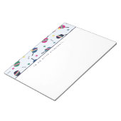 Pickleball nach Pickleball Dink Notepad ausführen Notizblock (angewinkelt)