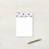 Pickleball nach Pickleball Dink Post-it Klebezettel (Auf Schreibtisch)