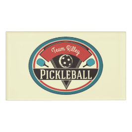 Pickleball Namenschild
