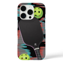 Pickleball Neon Paddle Motion Case