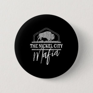 Pickleball Nickel City WNY Buffalo 716 WNY Team Button