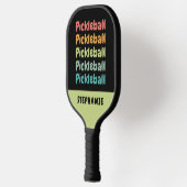 Pickleball Niedlich Pickleball Player Personalisie Schläger (Links)