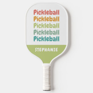 Pickleball Niedlich Pickleball Player Personalisie Schläger