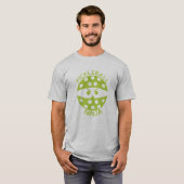Pickleball Ninja green T-Shirt (Vorne ganz)