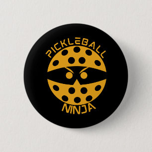 Pickleball ninja - orange button