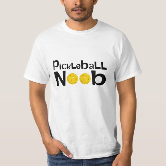 Pickleball noob T - Shirt (Vorderseite)