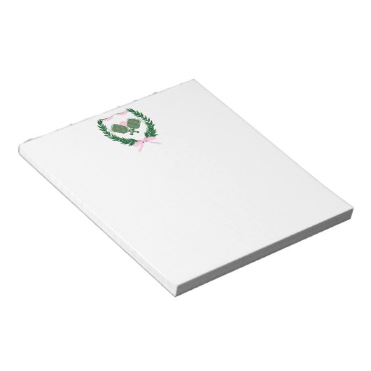 Pickleball Notepad Notizblock (angewinkelt)