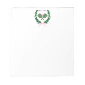 Pickleball Notepad Notizblock (Vorderseite)