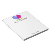 Pickleball Notepad Notizblock (angewinkelt)