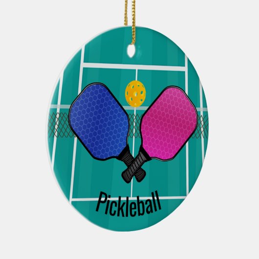 Pickleball Ornament (Rechts)