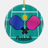 Pickleball Ornament (Vorne)