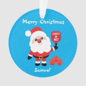 Pickleball 🎅 ornament (Vorderseite)
