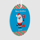 Pickleball 🎅 ornament (Vorderseite)