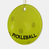 Pickleball Ornament für den Tree (Links)