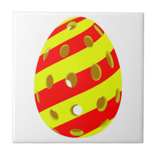 Pickleball Ostereier Fliese