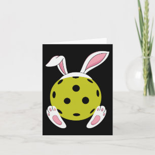 Pickleball Ostereier Jagd Bunny Pickleball Eas Karte