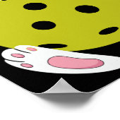 Pickleball Ostereier Jagd Bunny Pickleball Eas Poster (Ecke)