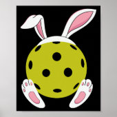 Pickleball Ostereier Jagd Bunny Pickleball Eas Poster (Vorne)