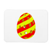 Pickleball Ostereier Magnet (Horizontal)