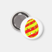Pickleball Ostereier Magnet (Vorderseite/Rückseite)