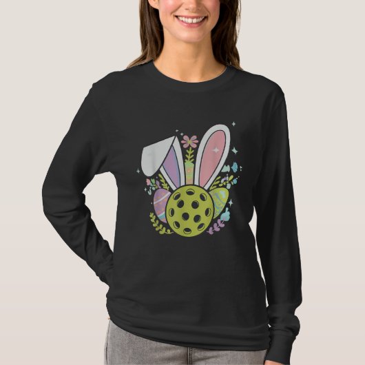 Pickleball Ostern T-Shirt (Vorderseite)