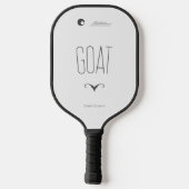 Pickleball Paddel 80 Schläger (Rückseite)