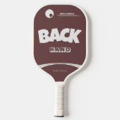 Pickleball Paddel 80 Schläger (Rückseite)