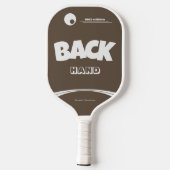 Pickleball Paddel 80 Schläger (Rückseite)