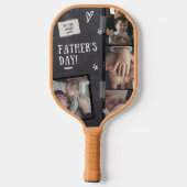 Pickleball-Paddel des Vaters Pickleball Schläger (Rückseite)