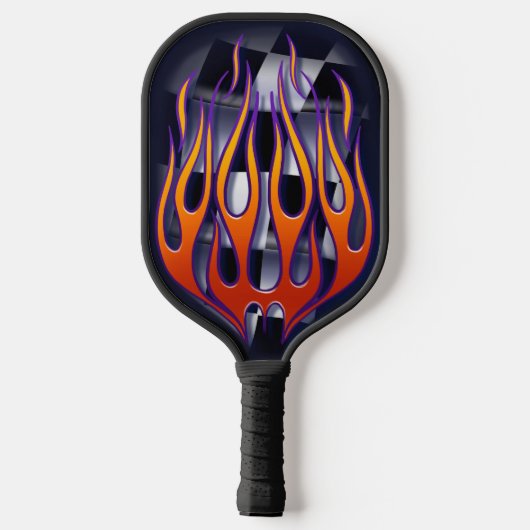 Pickleball-Paddel mit kontrollierter Flagge Pickleball Schläger (Rückseite)