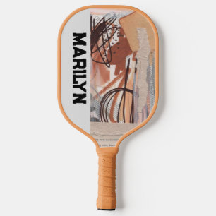 Pickleball-Paddel mit Vintag Inspiriert Pickleball Schläger