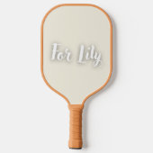 Pickleball Paddle (Rückseite)