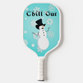 Pickleball Paddle abkühlen (Rückseite)