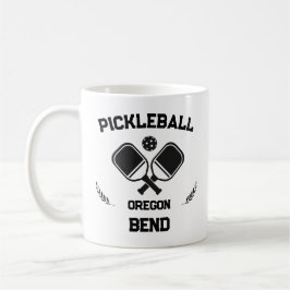 Pickleball Paddle & Ball Bend Oregon USA Kaffeetasse