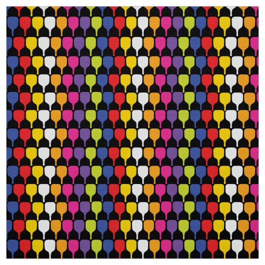 Pickleball-Paddle, benutzerdefinierter Hintergrund Stoff (Muster)