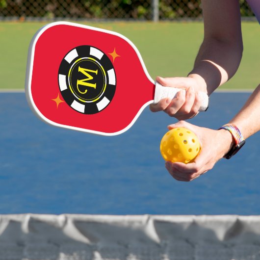 Pickleball Paddle - Benutzerdefinierter Poker-Chip (InSitu)