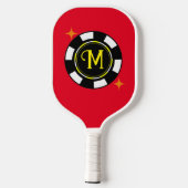 Pickleball Paddle - Benutzerdefinierter Poker-Chip (Rückseite)