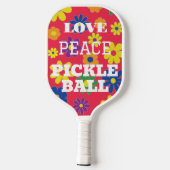 Pickleball Paddle Blume Pickle Ball (Rückseite)
