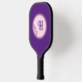 Pickleball Paddle - Blumen Fügen Sie Ihren ersten (Links)