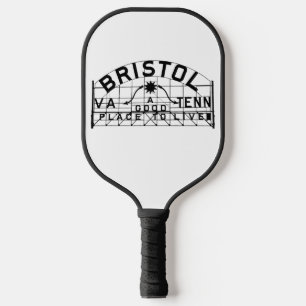 Pickleball Paddle Bristol Schild 1-seitige Gestalt