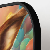 Pickleball Paddle Cover mit Cartoon Puppy (Linke Seite)